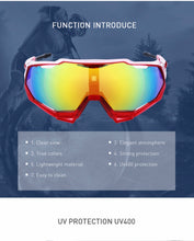 Load image into Gallery viewer, Red Shark sunglasses
